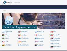 Tablet Screenshot of pearsoneducacion.net